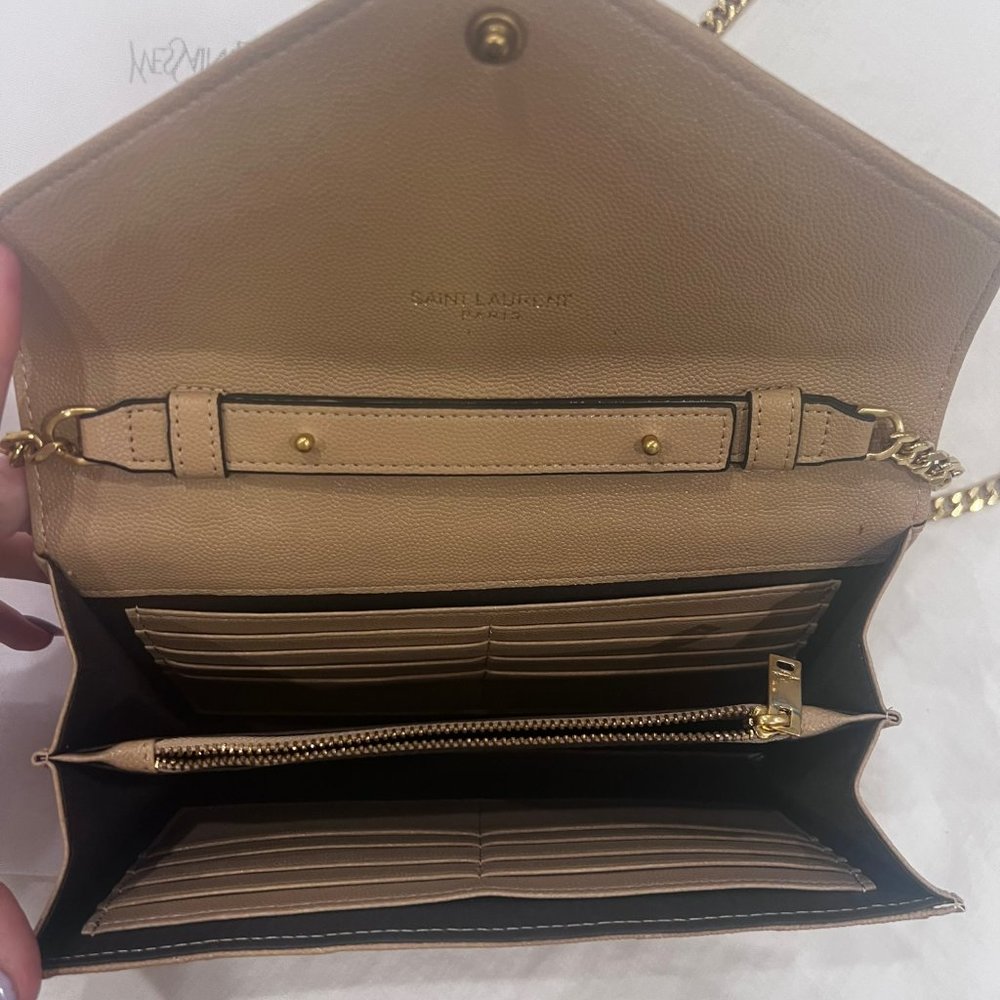YSL Style quilted-leather shoulder bag - Picture 3 of 8